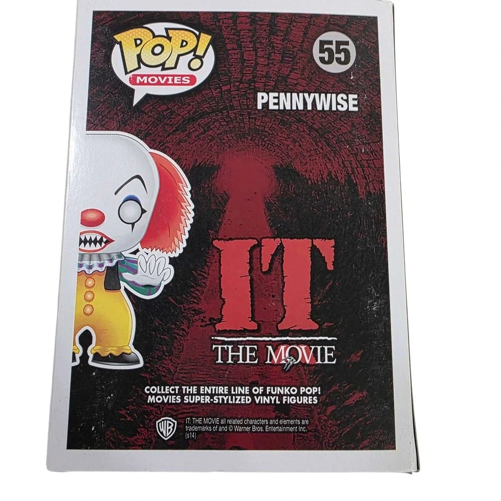 Funko Pop‎ IT The Movie Pennywise 55 Vinyl Figure Collectible Horror Boxed New